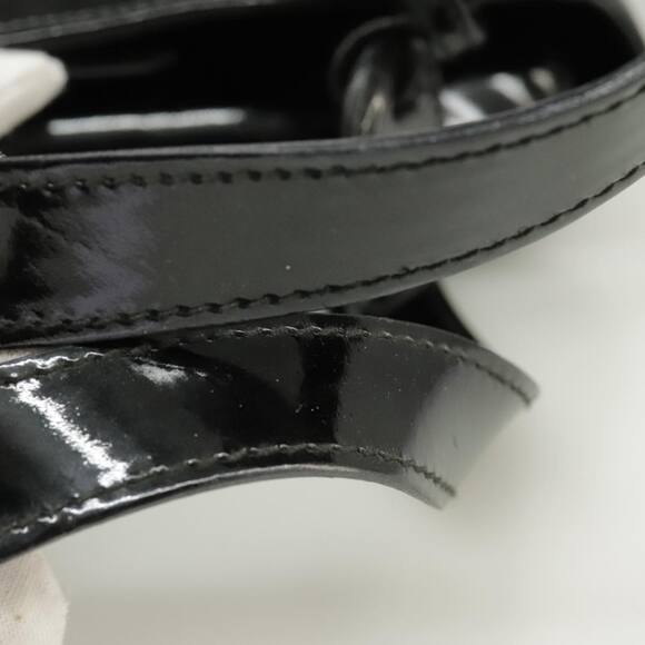 GUCCI Hand Bag Enamel Black - Picture 8 of 13